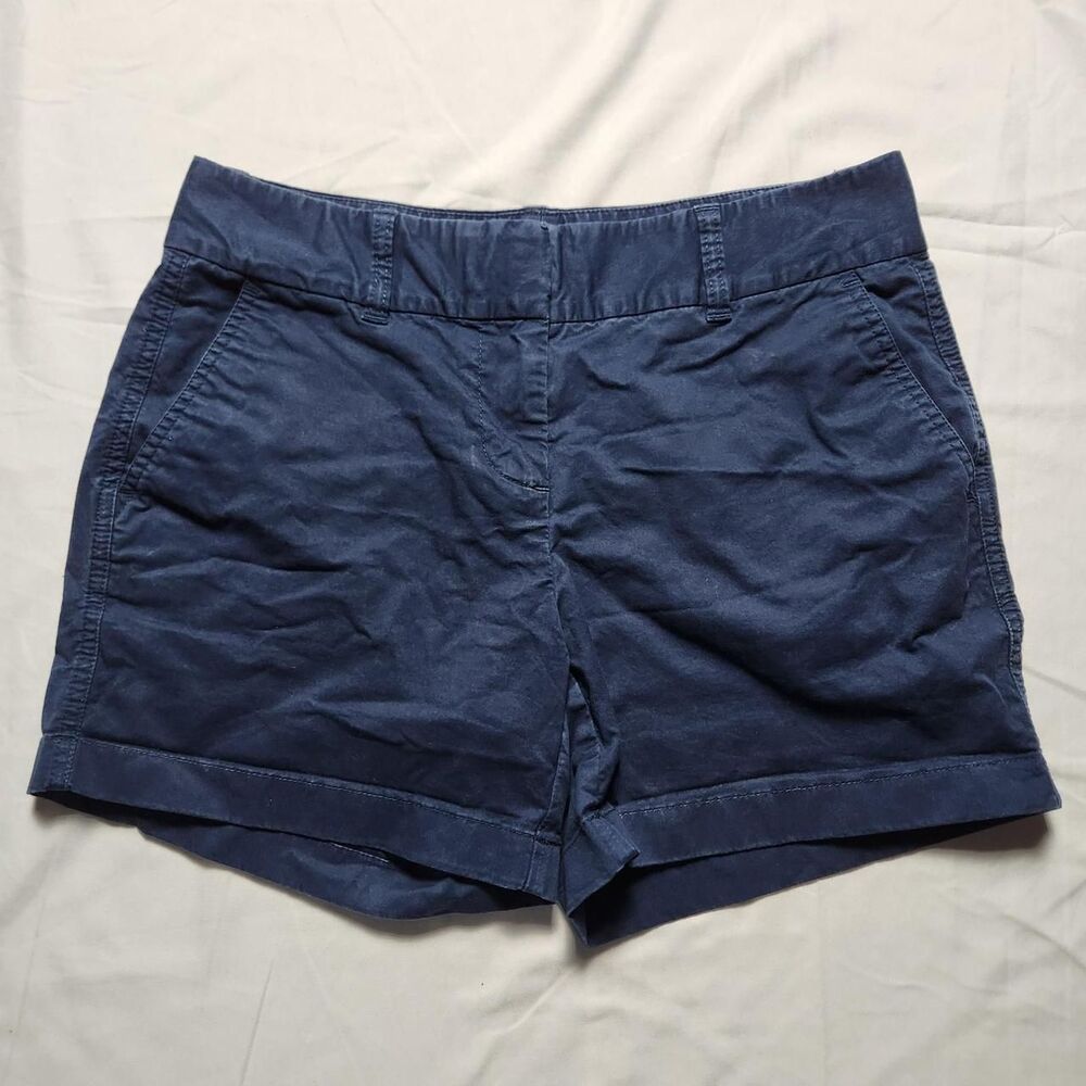 Vineyard Vines Womens 2 Chino Everyday Shorts Blue Navy